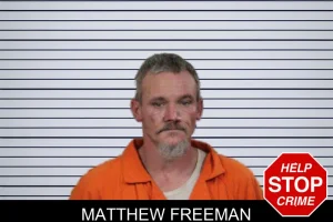 Matthew Freeman mugshot