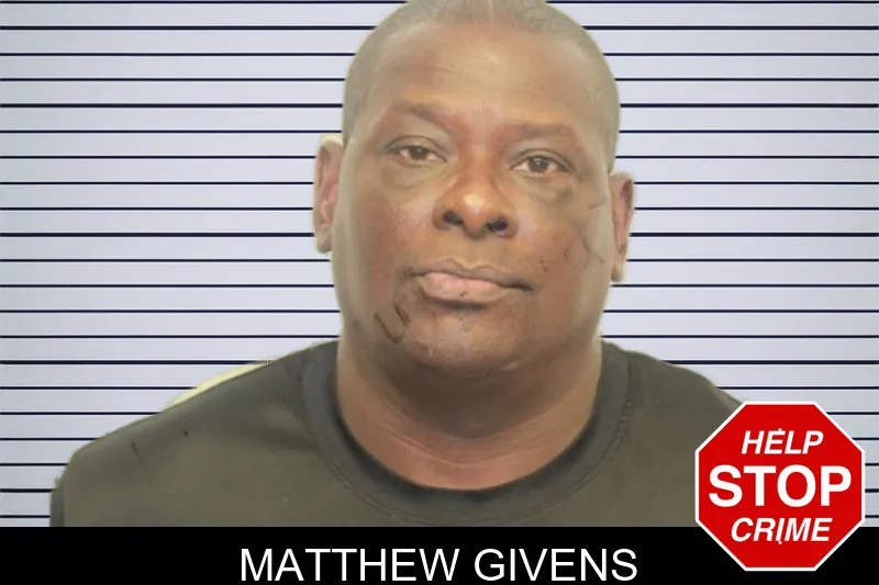 Matthew Givens mugshot