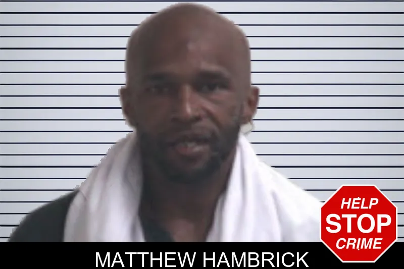 Matthew Hambrick mugshot
