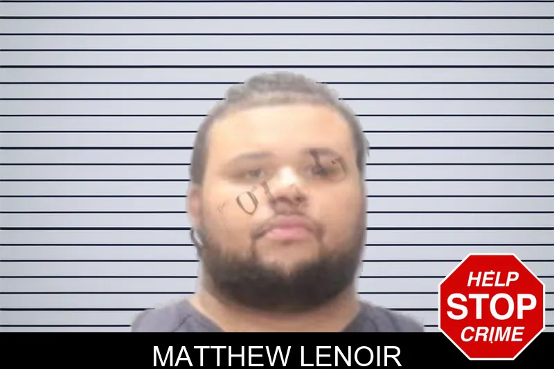 Matthew Lenoir mugshot