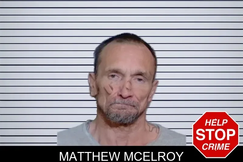 Matthew McElroy mugshot