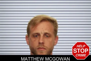 Matthew McGowan mugshot