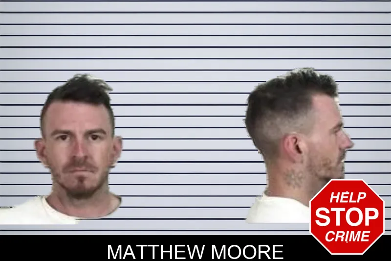 Matthew Moore mugshot