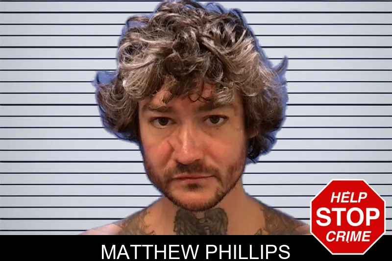 Matthew Phillips mugshot