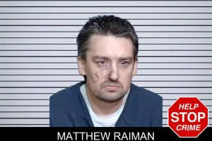 Matthew Raiman mugshot