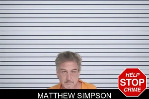Matthew Simpson mugshot