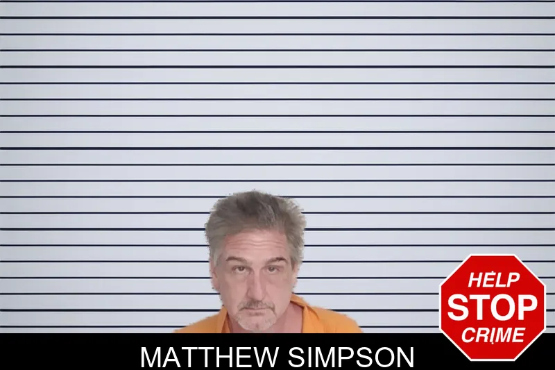 Matthew Simpson mugshot