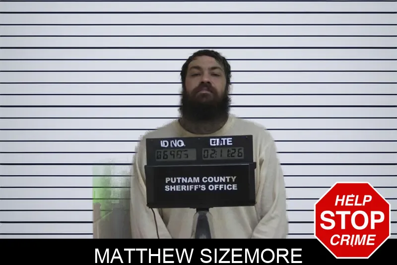 Matthew Sizemore mugshot