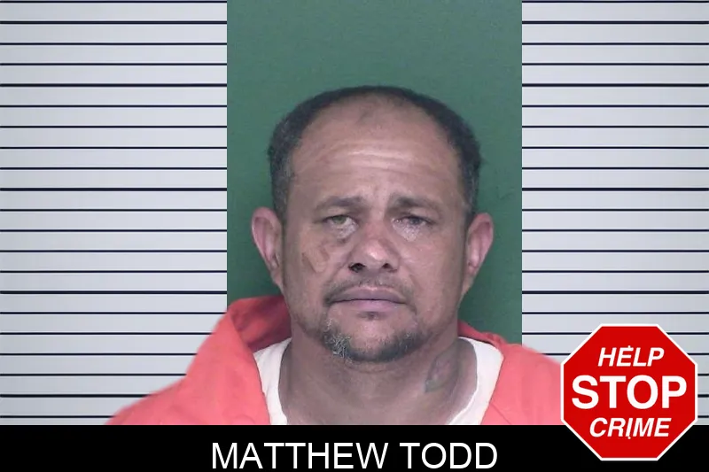 Matthew Todd mugshot