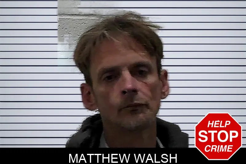 Matthew Walsh mugshot