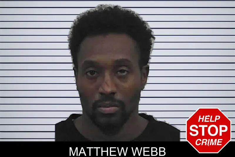 Matthew Webb mugshot