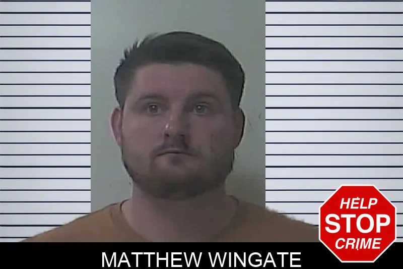 Matthew Wingate mugshot