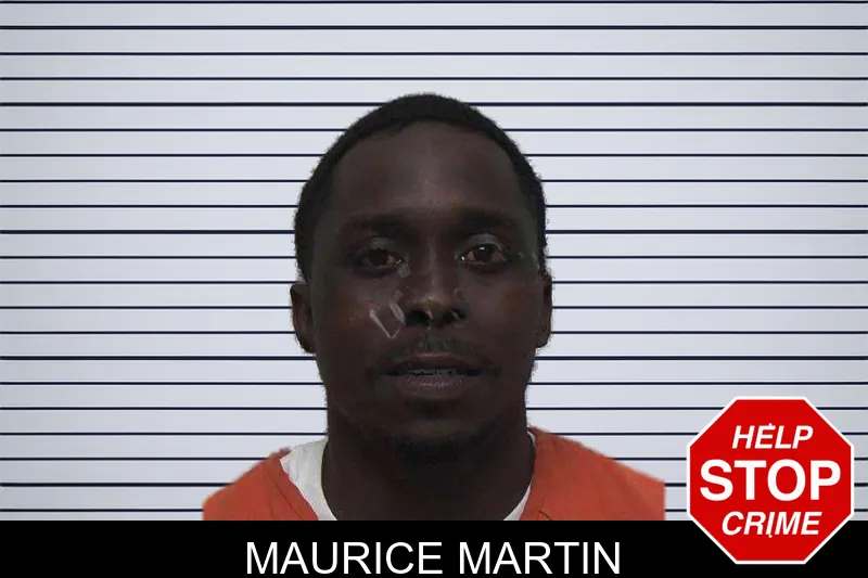 Maurice Martin mugshot
