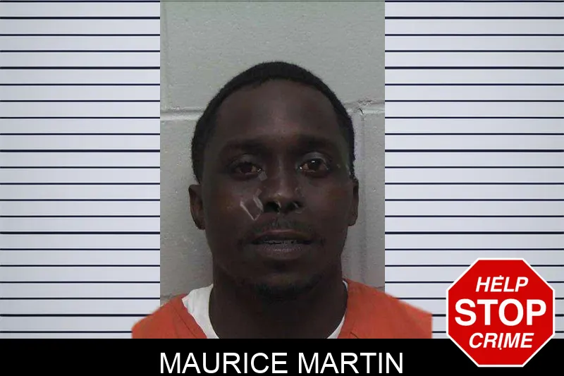Maurice Martin mugshot