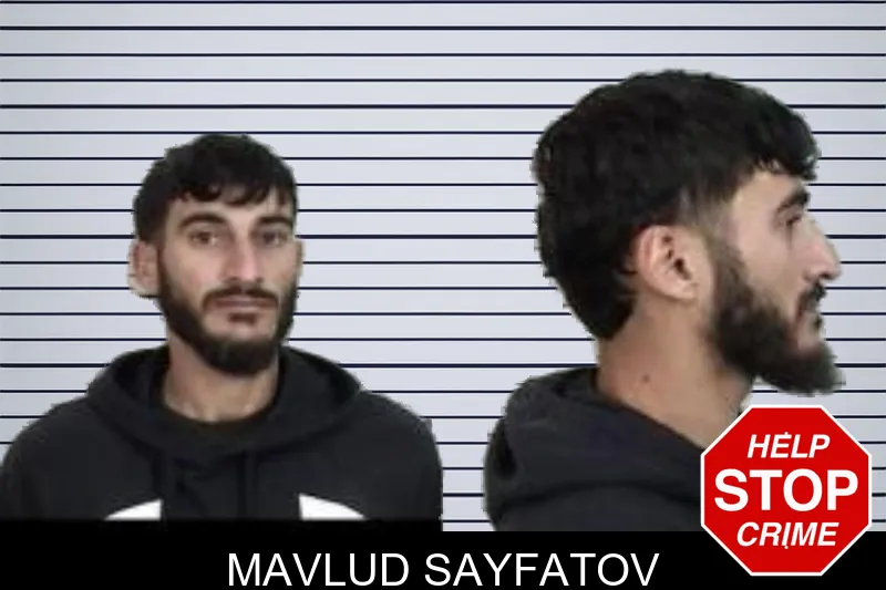 Mavlud Sayfatov mugshot
