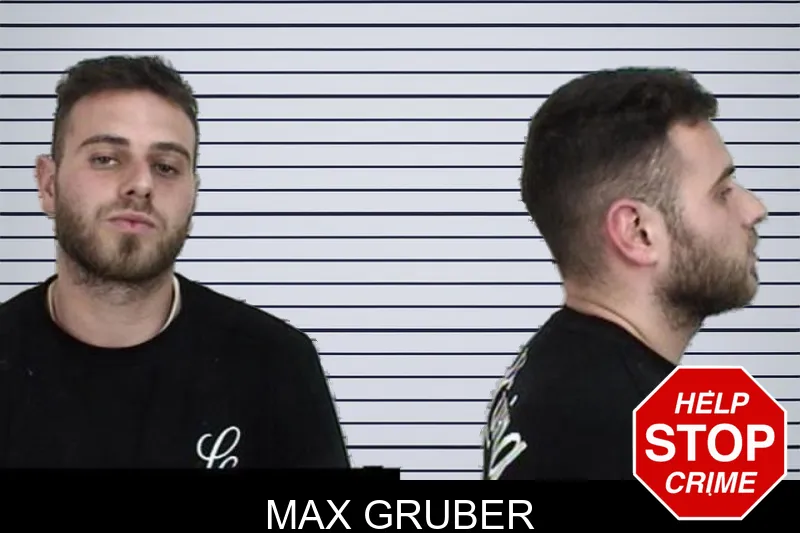 Max Gruber mugshot