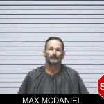 Max McDaniel mugshot