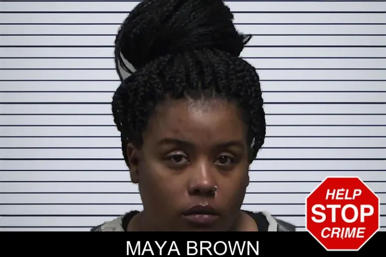 Maya Brown mugshot – Tift County , Georgia Maya Brown