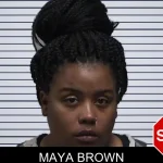 Maya Brown mugshot