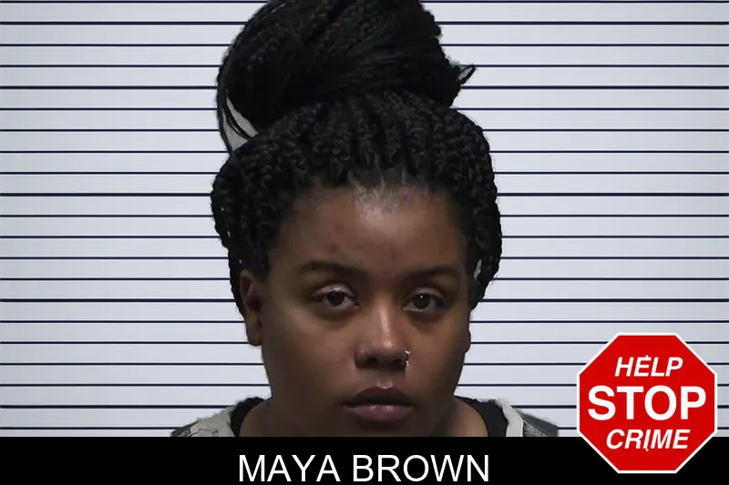 Maya Brown mugshot – Tift County , Georgia Maya Brown mugshot