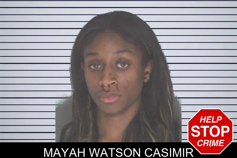 Mayah Watson Casimir mugshot