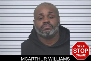 McArthur Williams mugshot