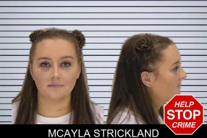 McAyla Strickland mugshot