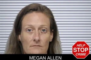 Megan Allen mugshot