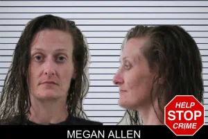 Megan Allen mugshot