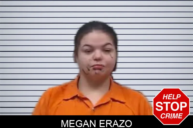 Megan Erazo mugshot