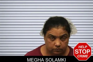 Megha Solamki mugshot