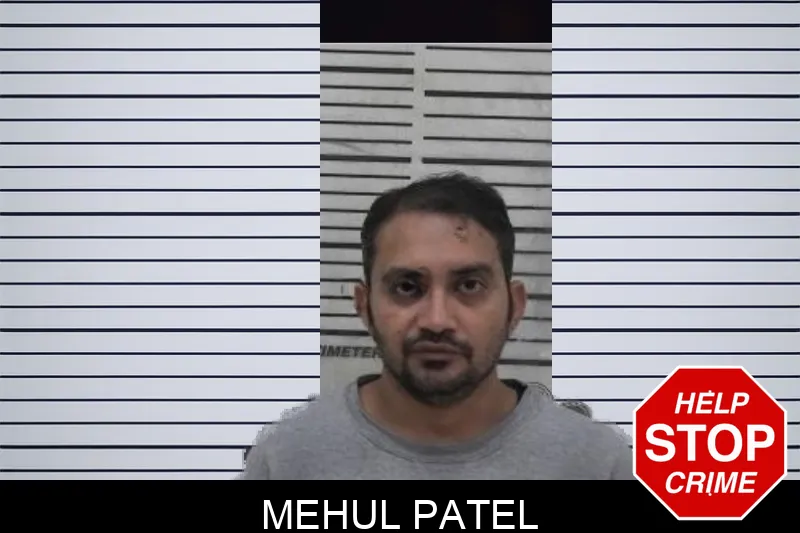 Mehul Patel mugshot