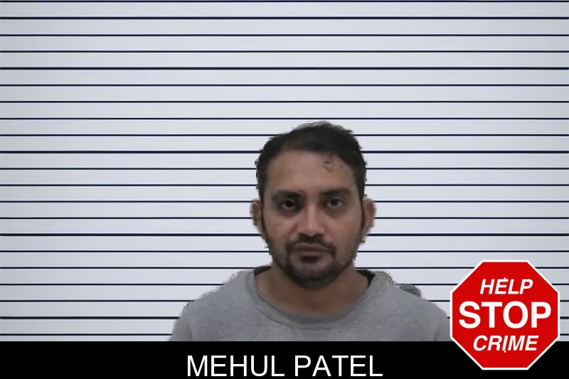 Mehul Patel mugshot