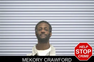 Mekory Crawford mugshot