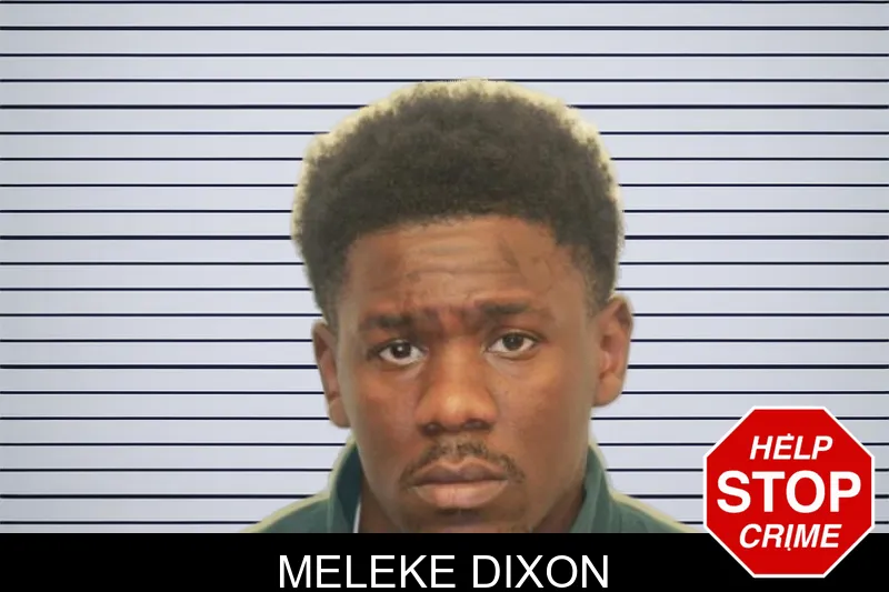 Meleke Dixon mugshot