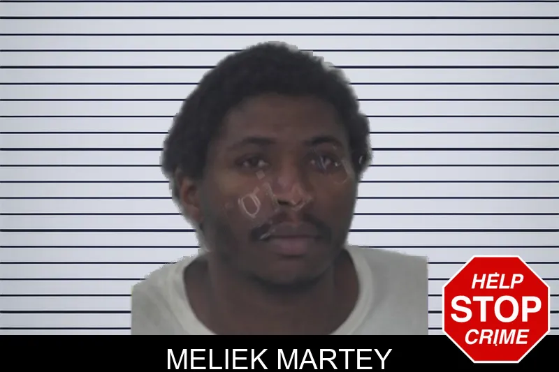 Meliek Martey mugshot