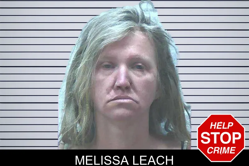 Melissa Leach mugshot