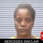 Mercedes Sinclair mugshot