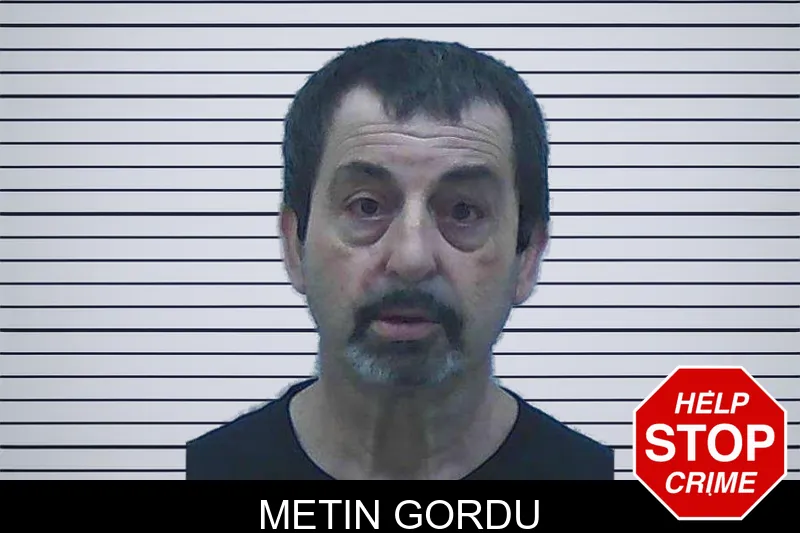 Metin Gordu mugshot