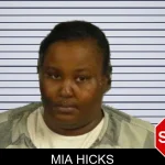 Mia Hicks mugshot