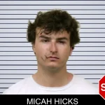 Micah Hicks mugshot
