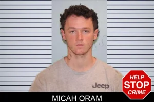 Micah Oram mugshot