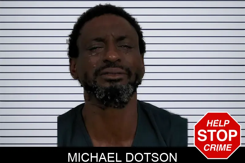 Michael Dotson mugshot