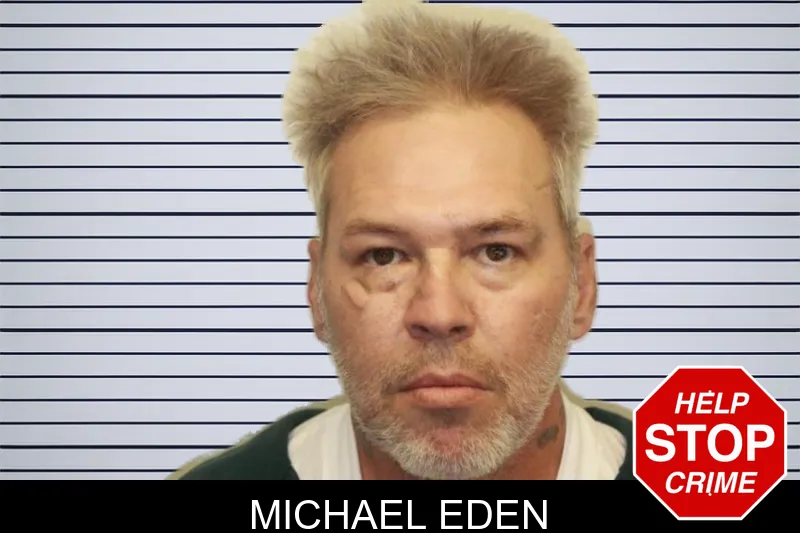 Michael Eden mugshot