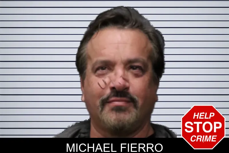 Michael Fierro mugshot