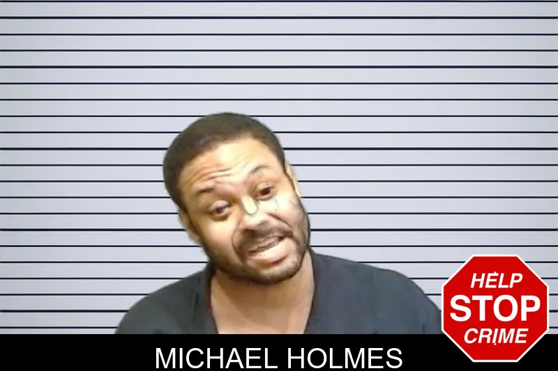 Michael Holmes mugshot