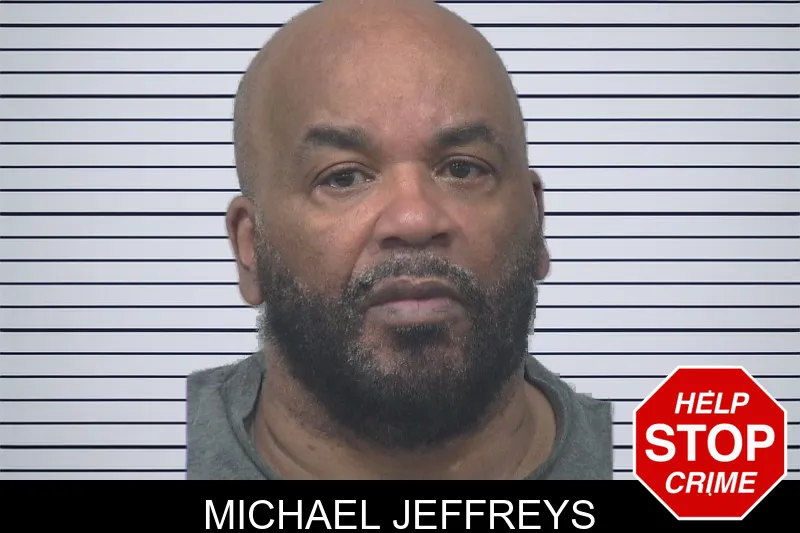 Michael Jeffreys mugshot