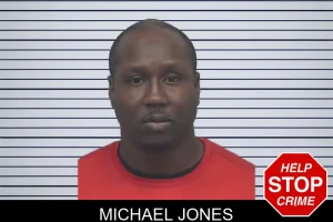 Michael Jones mugshot