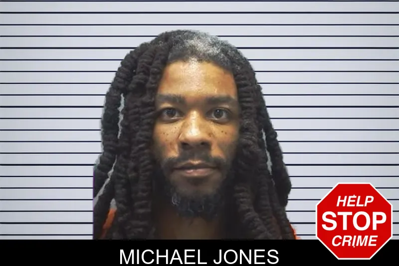 Michael Jones mugshot