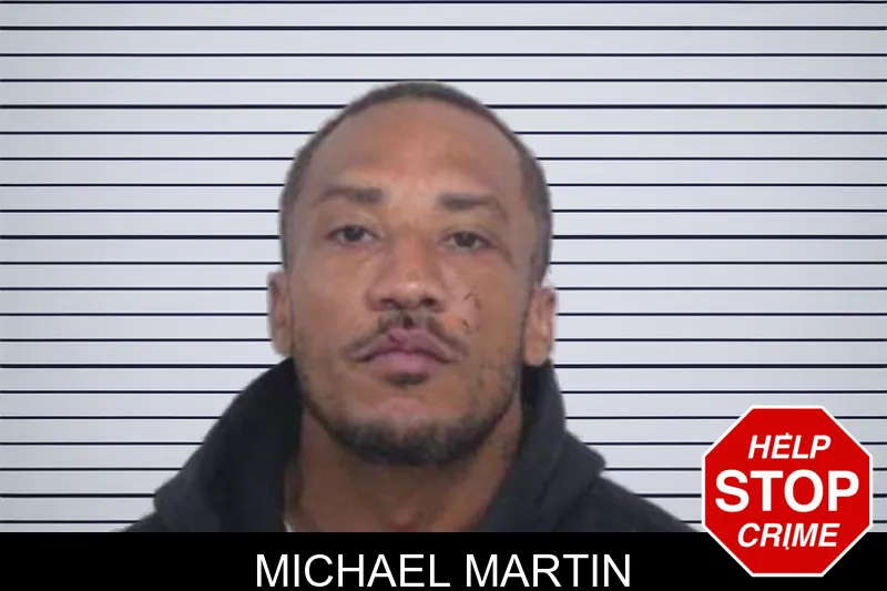 Michael Martin mugshot
